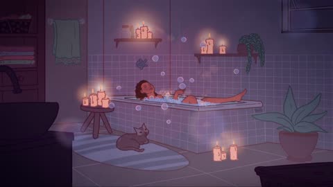 bath/shower sleepy lofi mix 🚿🛀 songs to relax you while you take your shower before bed 💤