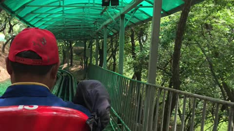 Great Wall of China slide car