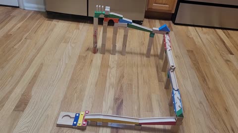 Wooden Marble Race - EPIC Dominos and Marbles Run