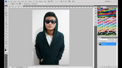 Adobe Photoshop Tutorial How To Change Background Colour