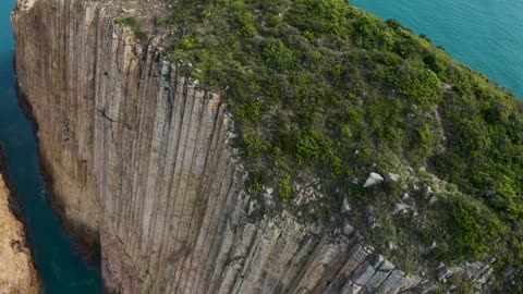 Cliff Precipice Sea Landscape Relaxing🧘‍♀️🧘‍♂️ open sound 🔊