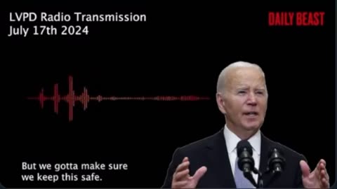 Las Vegas Police Releases Two-Way Radio Tapes Confirming Biden Had A Medical Emergency in Vegas