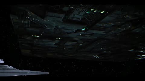 Borg Cube Vs Imperial Star Destroyer - Fanmade Animation - Lightwave 2020
