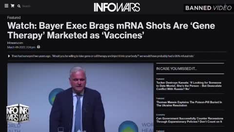 AJ - Mar 05, 2022 - C19 shot news, modifies liver DNA, Govt propaganda, Bayer