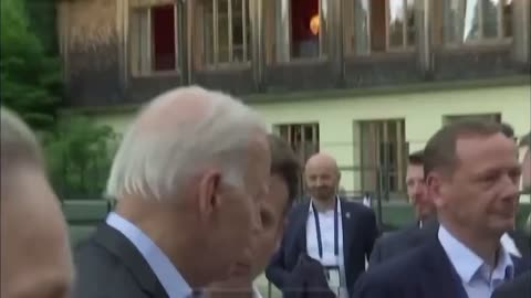 Macron was overheard telling Biden that the United Arab Emirates is at max capacity
