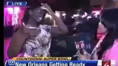 Reporter Wrecks Annoying Bystander