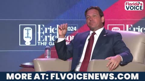 DeSantis Says Media is "Manufacturing" Kamala Harris' Candidacy and "Excitement"