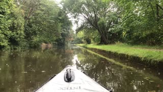 ASMR Kayaking Silsden to Riddlesden West Yorkshire England