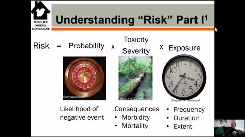 How wildlife control operators and pest management professionals should explain risk