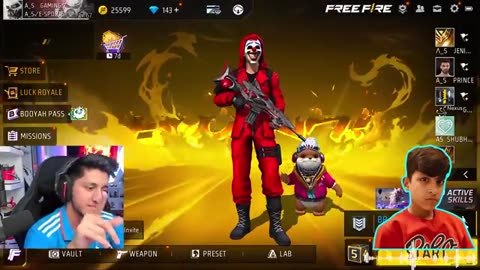 AS Gaming vs Piyush First T Grena Free Fire.