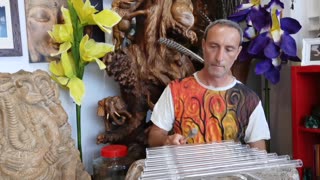 Healing Crystal Harp Meditation - 10 minutes - Mark Bajerski | Crystals