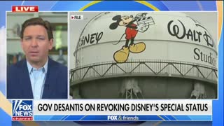 DeSantis SLAMS Disney For Attempting To Indoctrinate Children With Woke Ideology