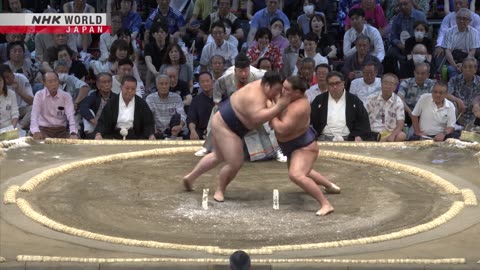 Bout of the Day: Day 4 of the July 2024 GRAND SUMO Tournament - NHK WORLD-JAPAN