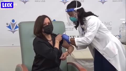 Kamala Harris*Finally*Gets Covid Vaccine Done