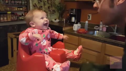 Funny and cute baby