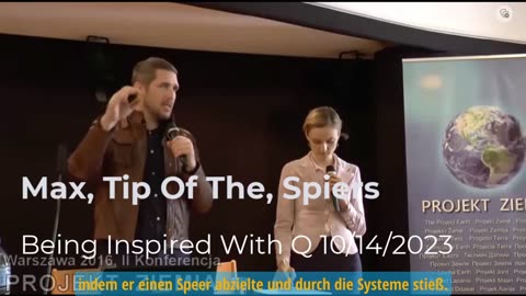 Max Spiers, die Spitze des Speers