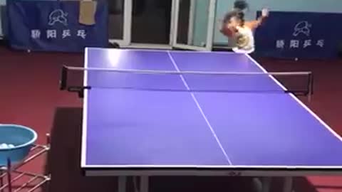 The Youngest World Table tennis champion