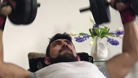 Weightlifter's Bench Can't Handle Workout