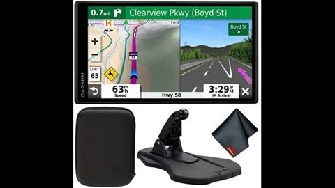 Review: Garmin DriveSmart 55 & Traffic: GPS Navigator with a 5.5” Display, Hands-Free Calling,...