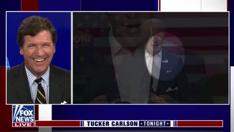 Tucker Carlson says the White House claims it was corn and not bird poop that fell onto Biden