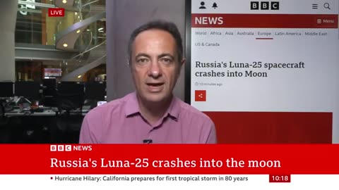 Russia's Luna-25 crashes into the moon News