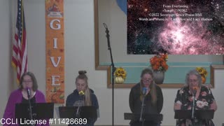 Moose Creek Baptist Church Sing “From Everlasting” During Service 11-20-2022