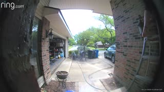 Ladder Fall Caught on Doorbell Camera