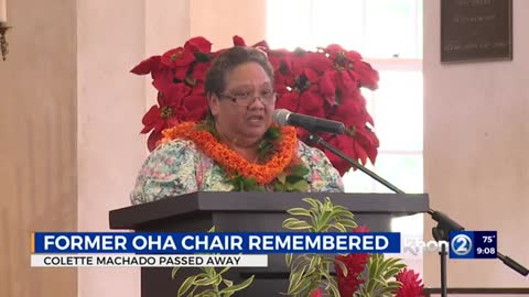 Former Office of Hawaiian Affairs Chair Colette Machado passes away