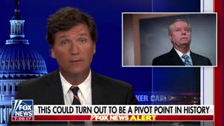 Tucker Carlson attacks RINO Republicans like Lindsey Graham for their warmongering