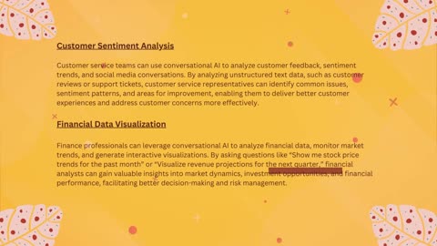 Conversational AI For Data Analytics And Visualization