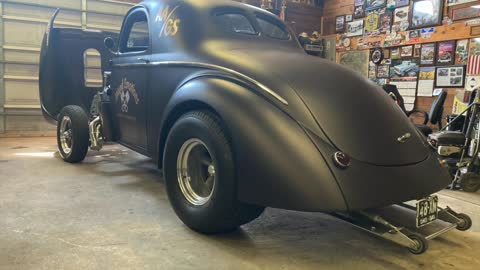 EHR Has a Look at Bonnet's '40 Willys Gasser