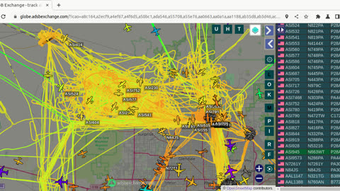 Mormon Mafia Skywest Nazi Pilot - N819PA over Morristown - Jan 30th 2024 -