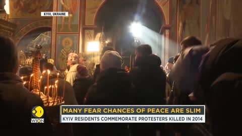 A tribute to the 'Heavenly Hundred': Prayers for peace pour in amid Russia-Ukraine tensions | WION