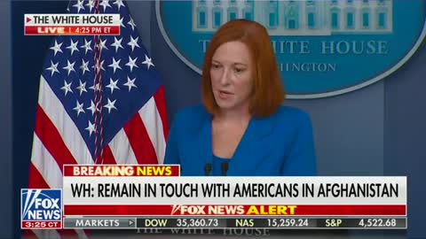 Jen Psaki talks about Biden's speech