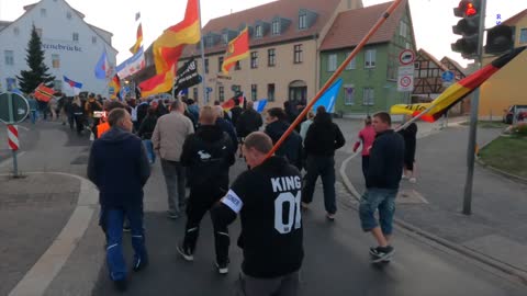 Wolgast - Der Demonstrationszug startet 06-09-2022