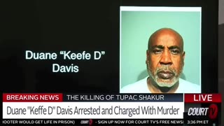 Keefe D Arrested Officially For 2Pac's Murder