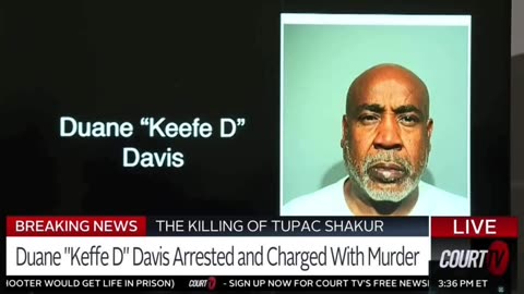 Keefe D Arrested Officially For 2Pac's Murder