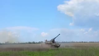 💥🇺🇦 Ukraine Russia War | 152mm Self-Propelled Artillery VZ-77 Dana in the Avdiivka Direction | | RCF