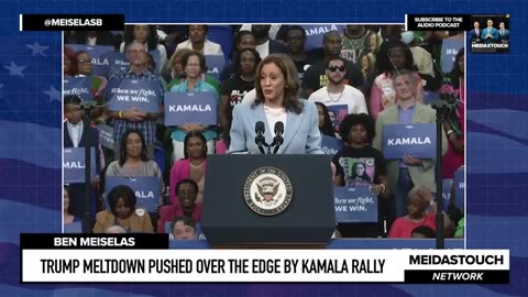 Trump MELTDOWN Pushed OVER THEEDGE by Kamala Rally