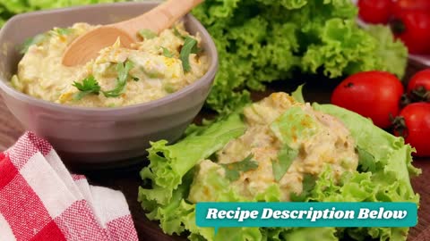 Keto Recipe - Curry Spiked Tuna and Avocado Salad