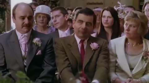 Mr bean weeding,Mr bean funny weeding,