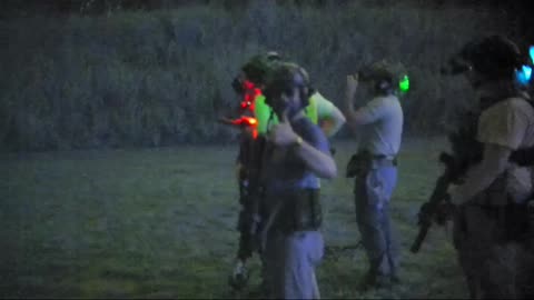 Best friends shoot nightvision