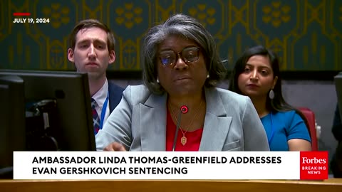 'He's Being Punished Because... He's American'- UN Ambassador Blasts Gershkovich Sentencing