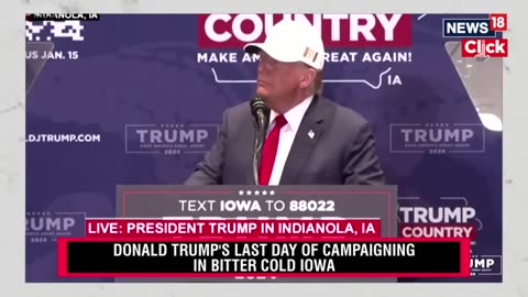 Donald Trump News _ Trump Iowa Caucus 2024 Speech _ Iowa Caucus 2024 _ US News _ English News _ N18V