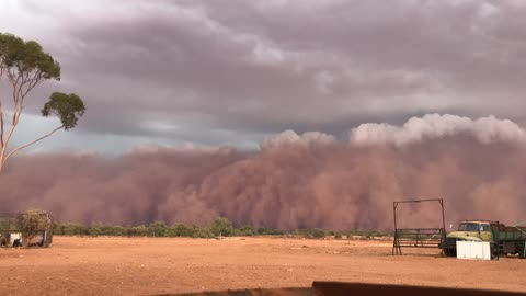 Timelapse of Dust Storm