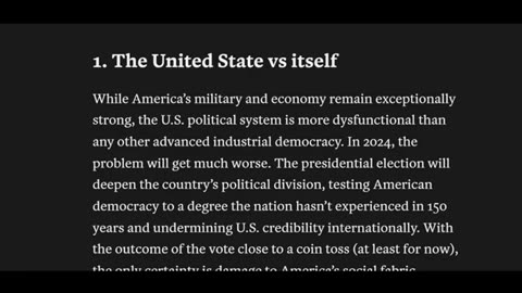 USA VS USA | PREDICTIONS OF CIVIL WAR