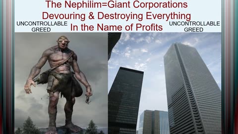 The Nephilim=Giant Corporations