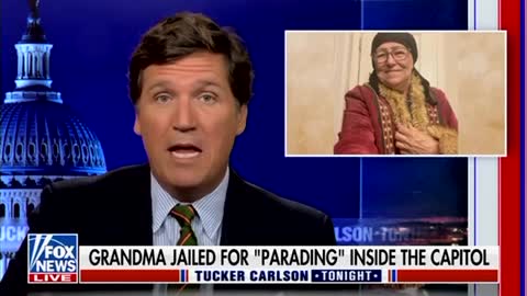 Tucker: Elderly Cancer Patient Gets Jailed For Trespassing In The Capitol