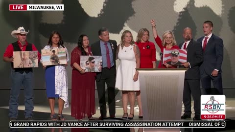 Gold Star Families Speak at 2024 RNC in Milwaukee, WI - 7/17/2024