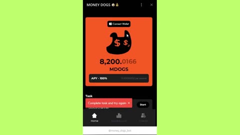 new mining mini app telegram money dogs